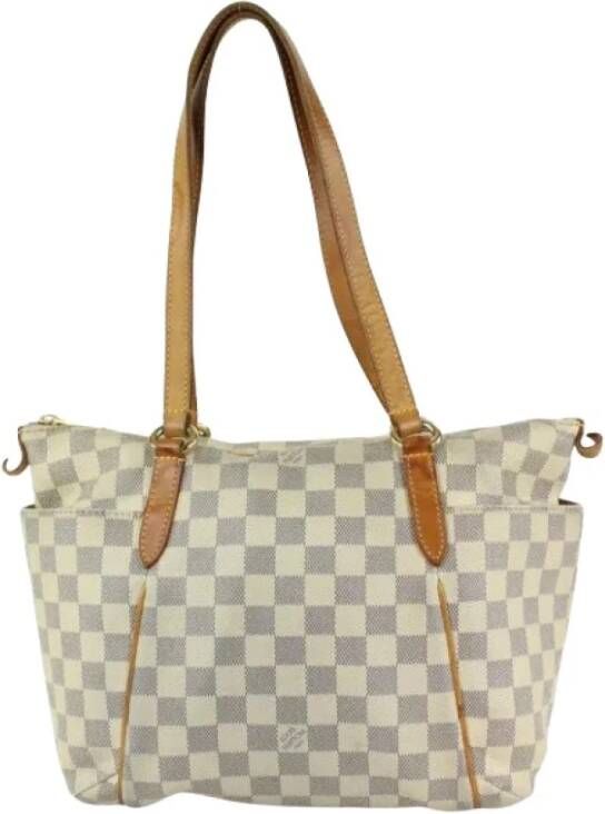 Louis Vuitton Vintage Tweedehands schoudertas Beige Dames