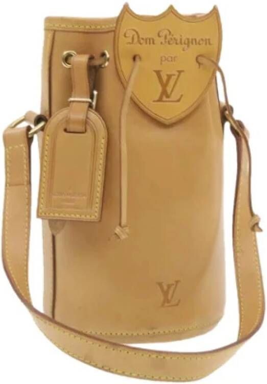 Louis Vuitton Vintage Tweedehands schoudertas Beige Dames