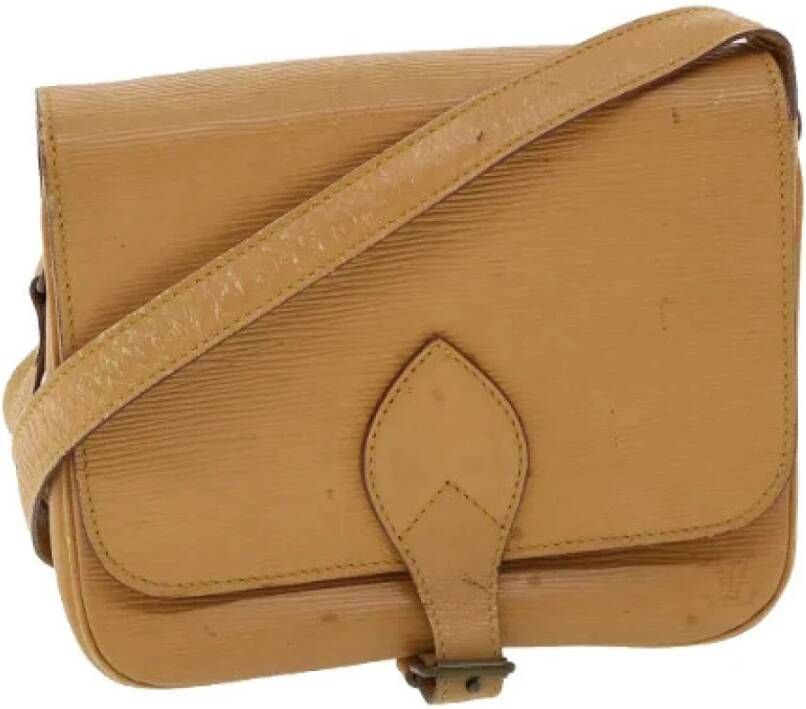 Louis Vuitton Vintage Tweedehands schoudertas Beige Dames