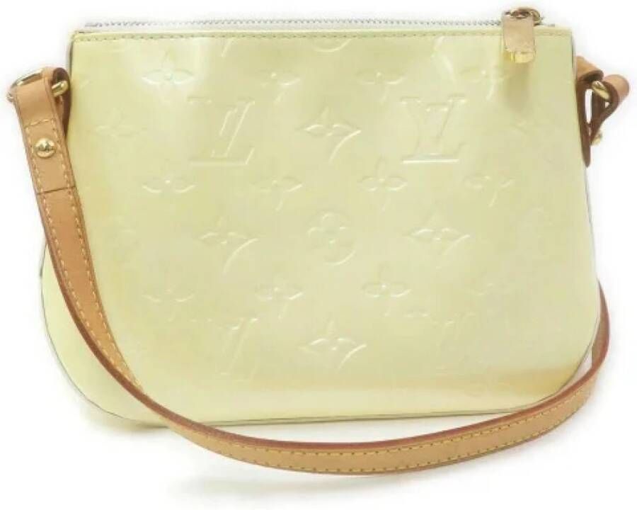 Louis Vuitton Vintage Tweedehands schoudertas Beige Dames