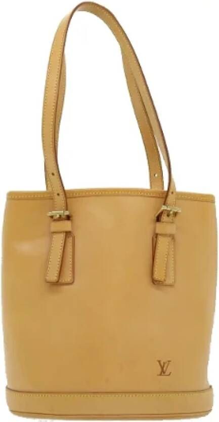 Louis Vuitton Vintage Tweedehands schoudertas Beige Dames