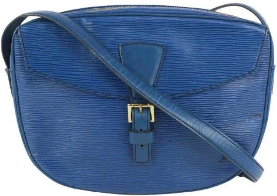 Louis Vuitton Vintage Tweedehands schoudertas Blauw Dames