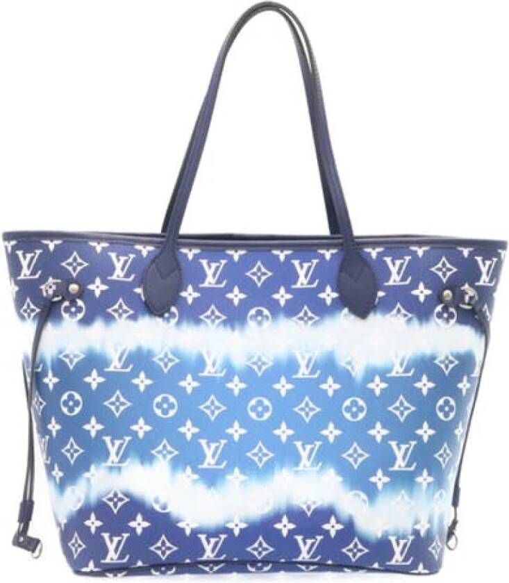 Louis Vuitton Vintage Tweedehands schoudertas Blauw Dames