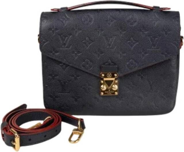 Louis Vuitton Vintage Tweedehands schoudertas Blauw Dames
