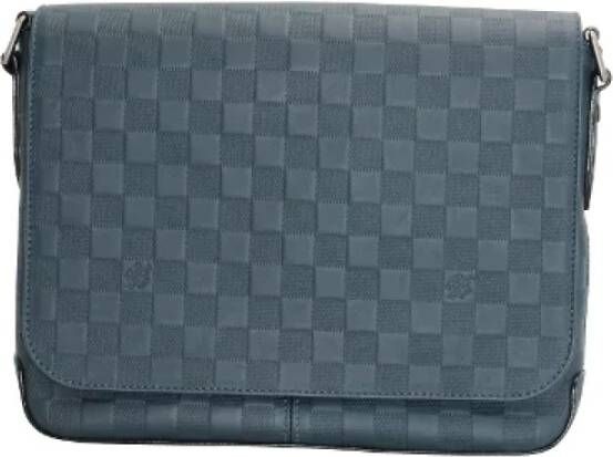 Louis Vuitton Vintage Tweedehands schoudertas Blauw Dames