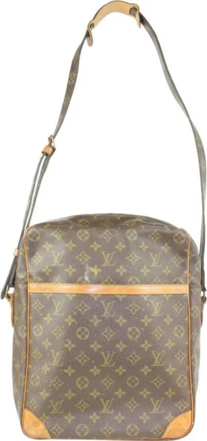Louis Vuitton Vintage Tweedehands schoudertas Bruin Dames