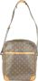 Louis Vuitton Vintage Tweedehands schoudertas Bruin Dames - Thumbnail 1