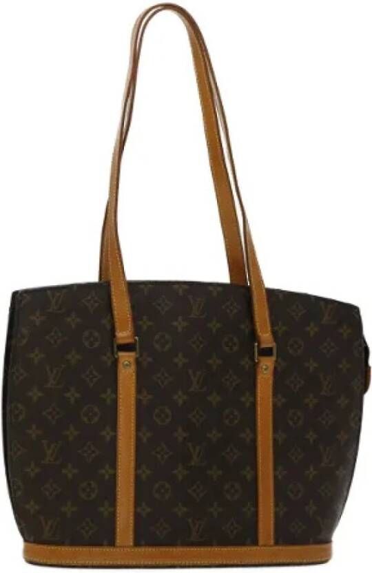 Louis Vuitton Vintage Tweedehands schoudertas Bruin Dames