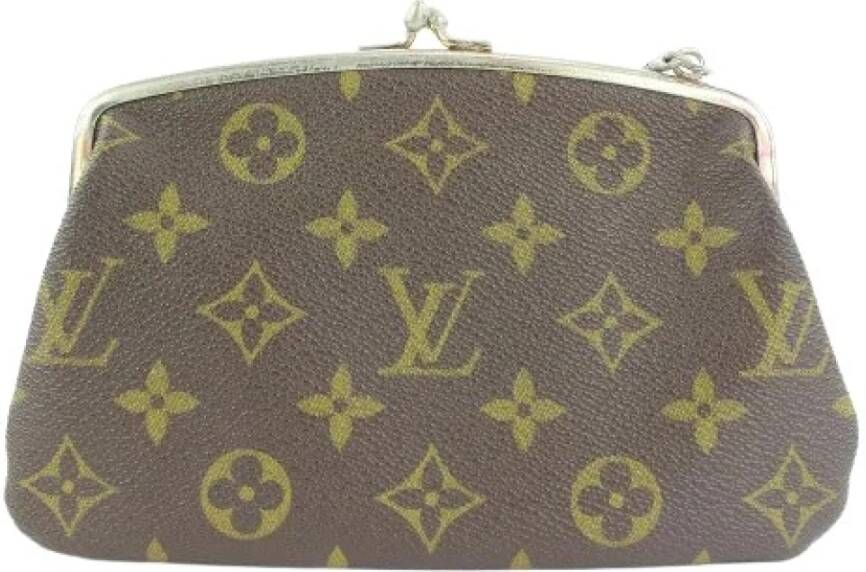 Louis Vuitton Vintage Tweedehands schoudertas Bruin Dames