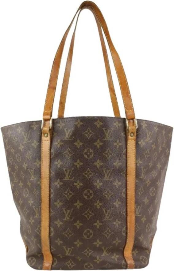 Louis Vuitton Vintage Tweedehands schoudertas Bruin Dames