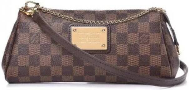 Louis Vuitton Vintage Tweedehands schoudertas Bruin Dames