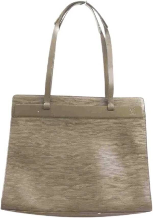 Louis Vuitton Vintage Tweedehands schoudertas Grijs Dames