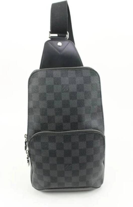 Louis Vuitton Vintage Tweedehands schoudertas Grijs Dames