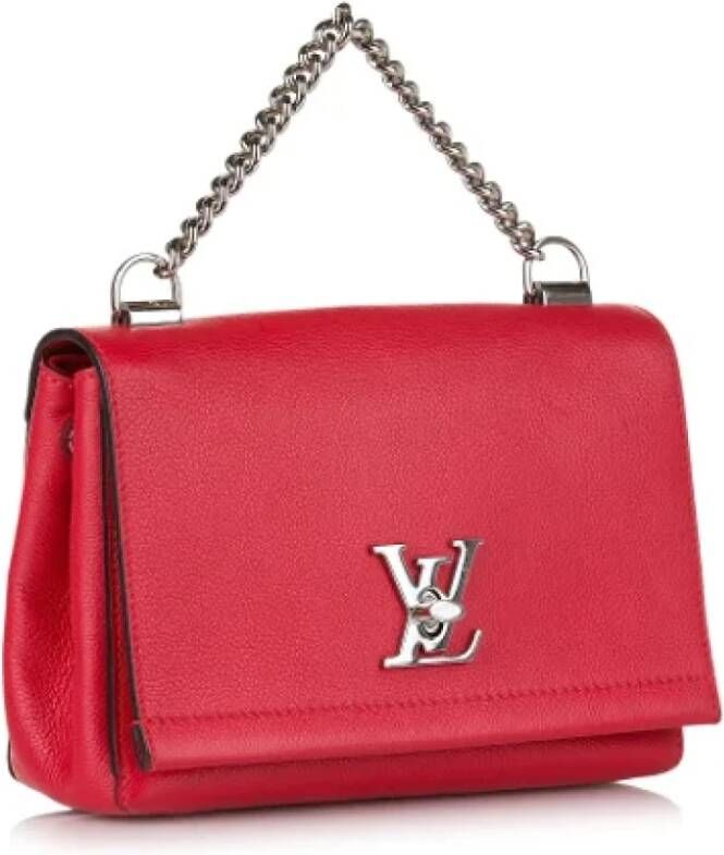 Louis Vuitton Vintage Tweedehands schoudertas Rood Dames