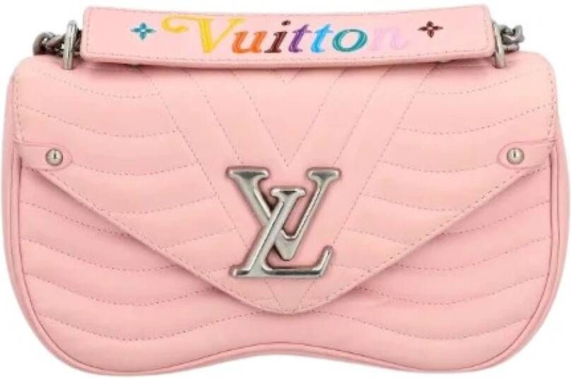 Louis Vuitton Vintage Tweedehands schoudertas Roze Dames