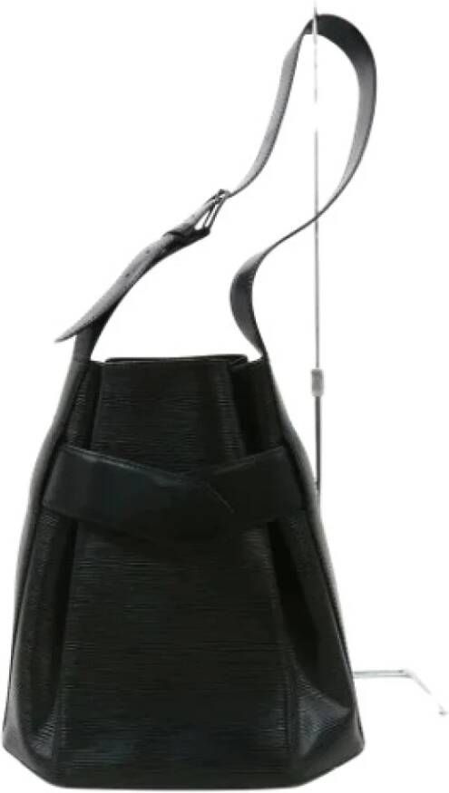 Louis Vuitton Vintage Tweedehands schoudertas Zwart Dames