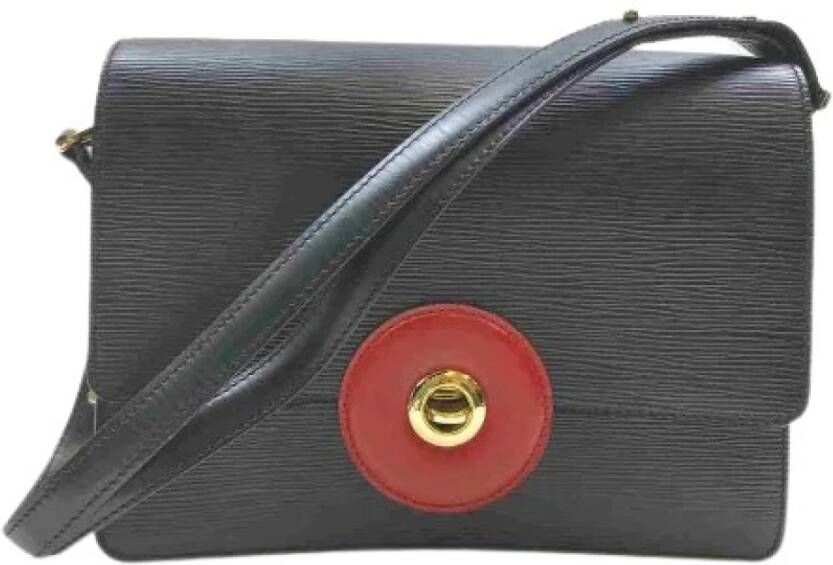 Louis Vuitton Vintage Tweedehands schoudertas Zwart Dames