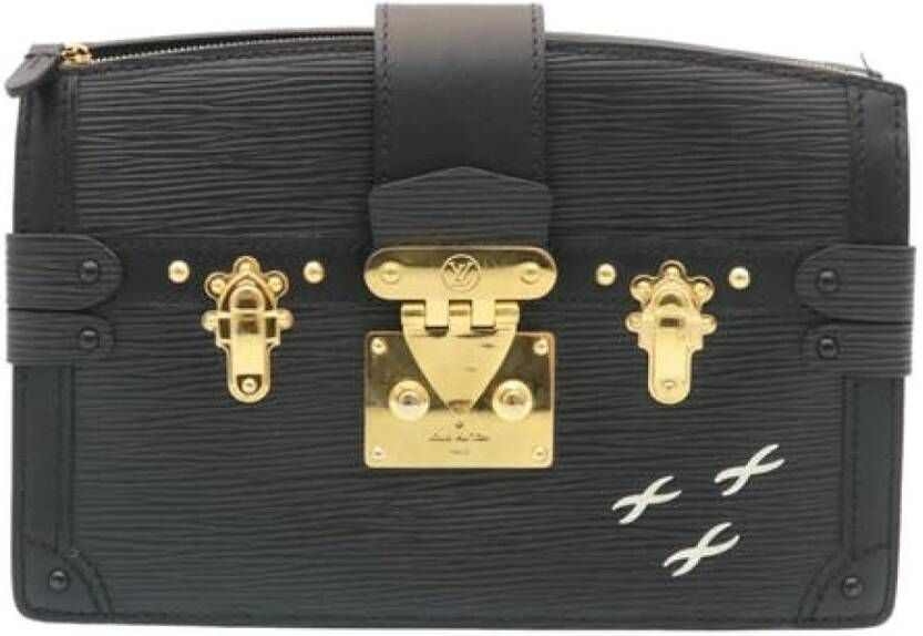 Louis Vuitton Vintage Tweedehands schoudertas Zwart Dames