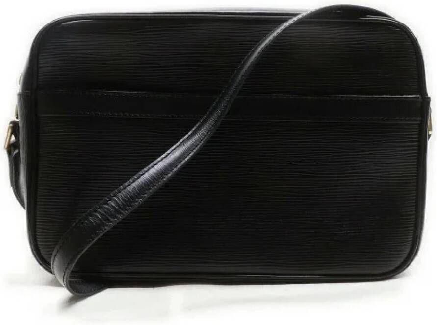 Louis Vuitton Vintage Tweedehands schoudertas Zwart Dames