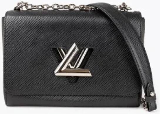 Louis Vuitton Vintage Tweedehands schoudertas Zwart Dames