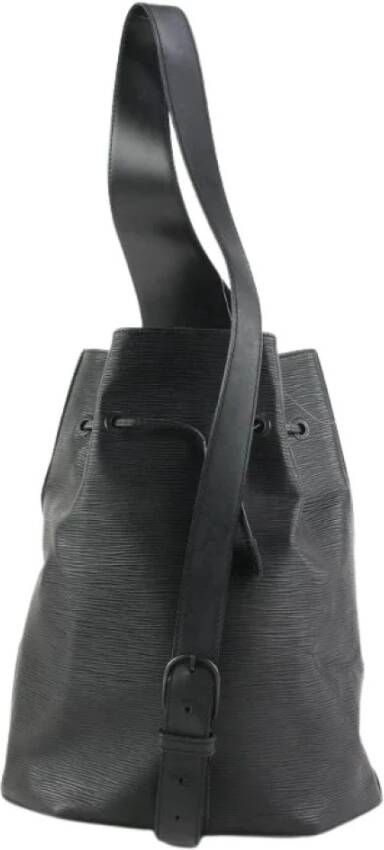 Louis Vuitton Vintage Tweedehands schoudertas Zwart Dames