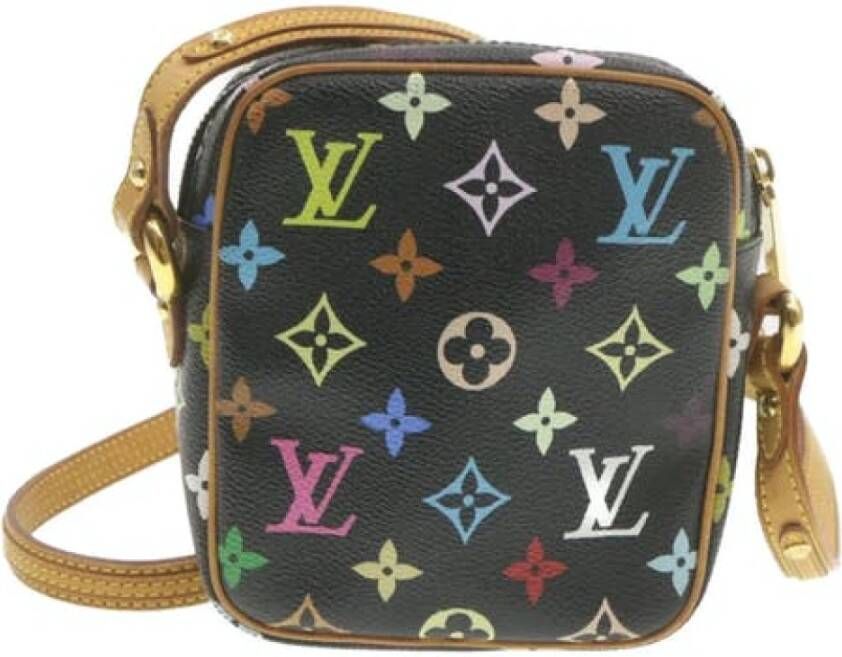 Louis Vuitton Vintage Tweedehands schoudertas Zwart Dames