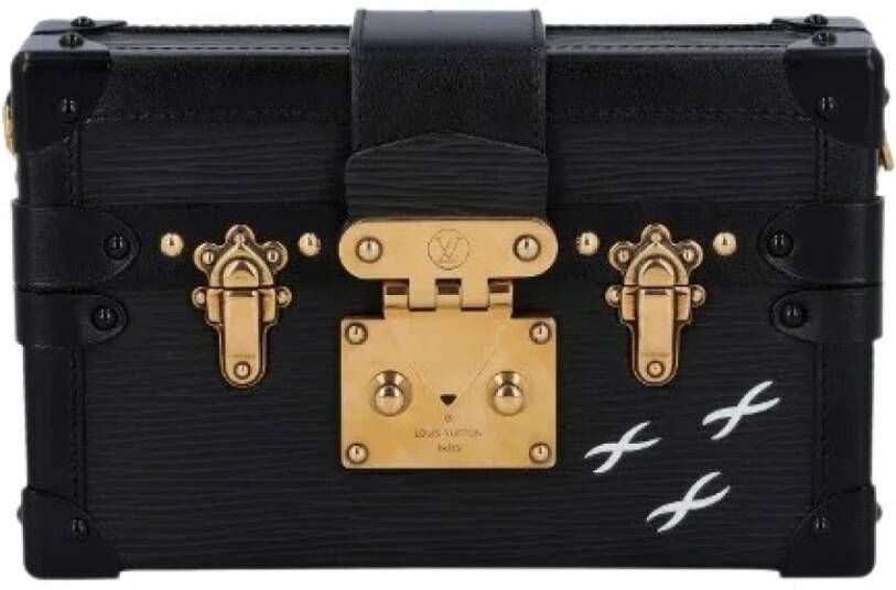 Louis Vuitton Vintage Tweedehands schoudertas Zwart Dames