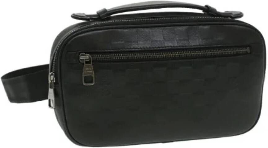 Louis Vuitton Vintage Tweedehands schoudertas Zwart Dames
