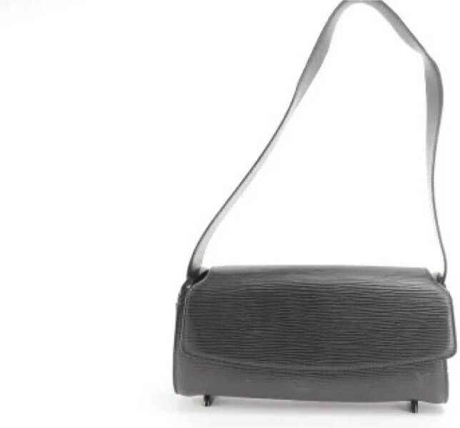 Louis Vuitton Vintage Tweedehands schoudertas Zwart Dames