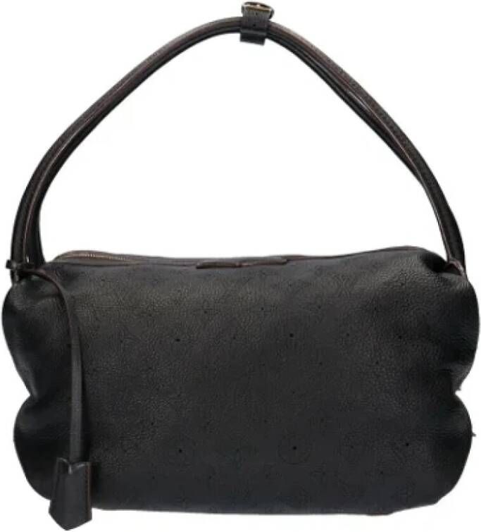 Louis Vuitton Vintage Tweedehands schoudertas Zwart Dames