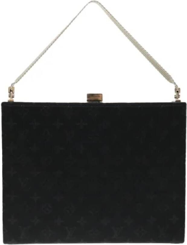 Louis Vuitton Vintage Tweedehands schoudertas Zwart Dames