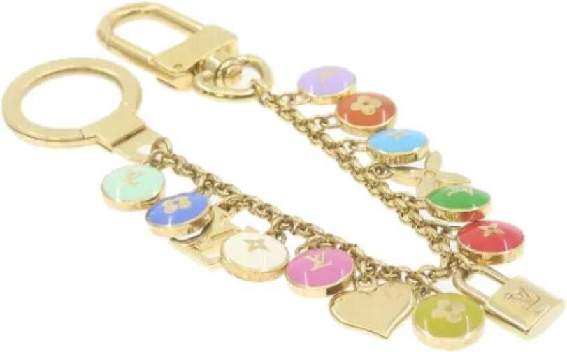 Louis Vuitton Vintage Tweedehands sieraden Geel Dames