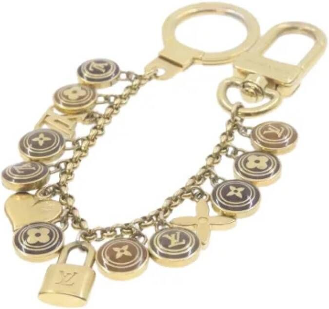 Louis Vuitton Vintage Tweedehands sieraden Yellow Dames