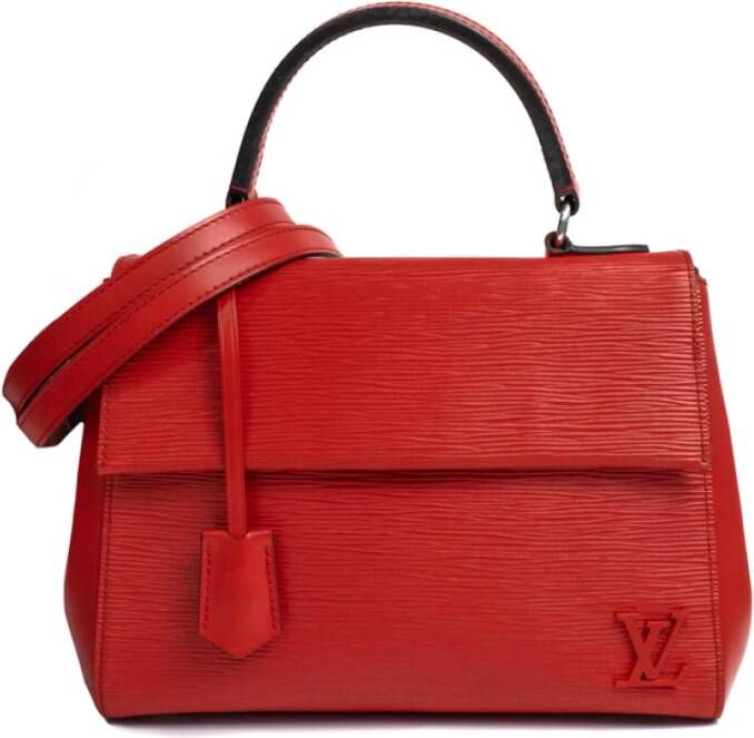 Louis Vuitton Vintage Tweedehands tas Rood Dames