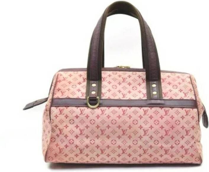 Louis Vuitton Vintage Tweedehands tas Roze Dames