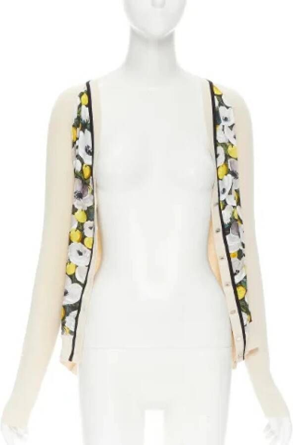 Louis Vuitton Vintage Tweedehands top Beige Dames