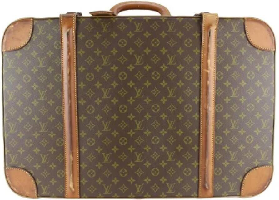 Louis Vuitton Vintage Tweedehands weekendtas Bruin Dames