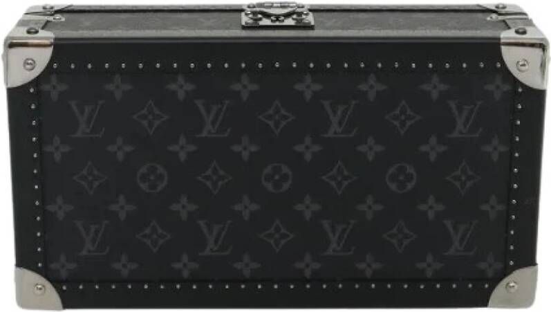 Louis Vuitton Vintage Tweedehands weekendtas Zwart Heren