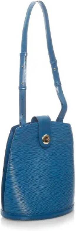 Louis Vuitton Vintage Voldoende Cluny-tas Blauw Dames