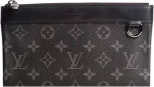 Louis Vuitton Vintage Voldoende eigendom 2019 Monogram Eclipse-portemonnee Zwart Dames