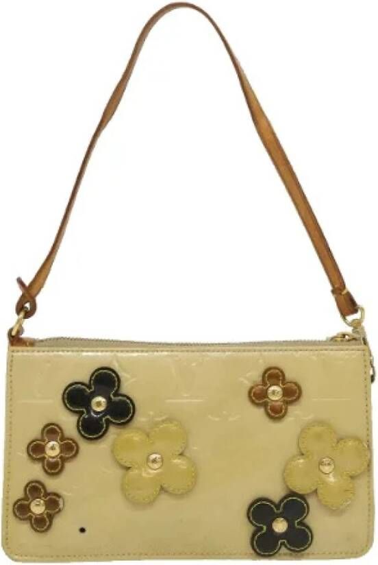 Louis Vuitton Vintage Voldoende schoudertas Beige Dames