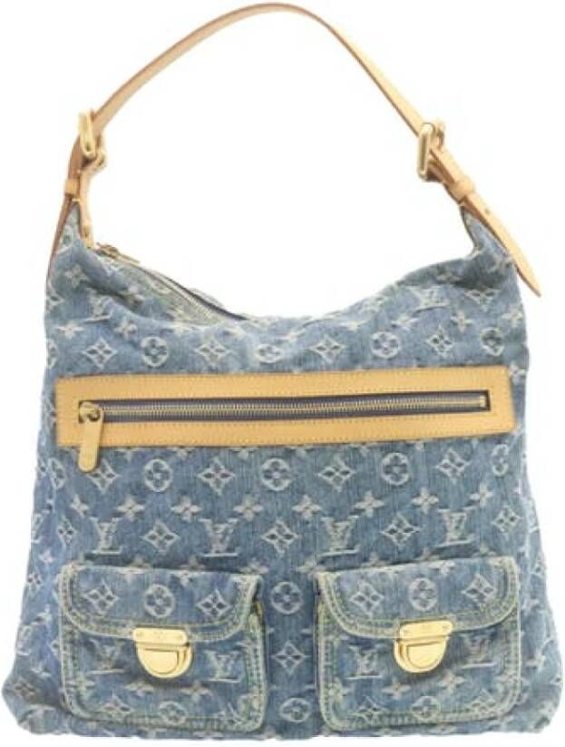 Louis Vuitton Vintage Voldoende schoudertas Blauw Dames