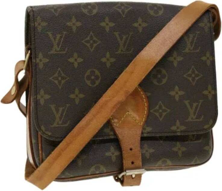 Louis Vuitton Vintage Voldoende schoudertas Bruin Dames