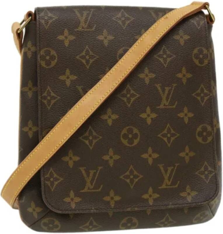 Louis Vuitton Vintage Voldoende schoudertas Bruin Dames