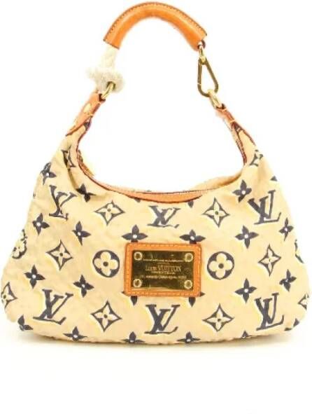 Louis Vuitton Vintage Voldoende schoudertassen Beige Dames