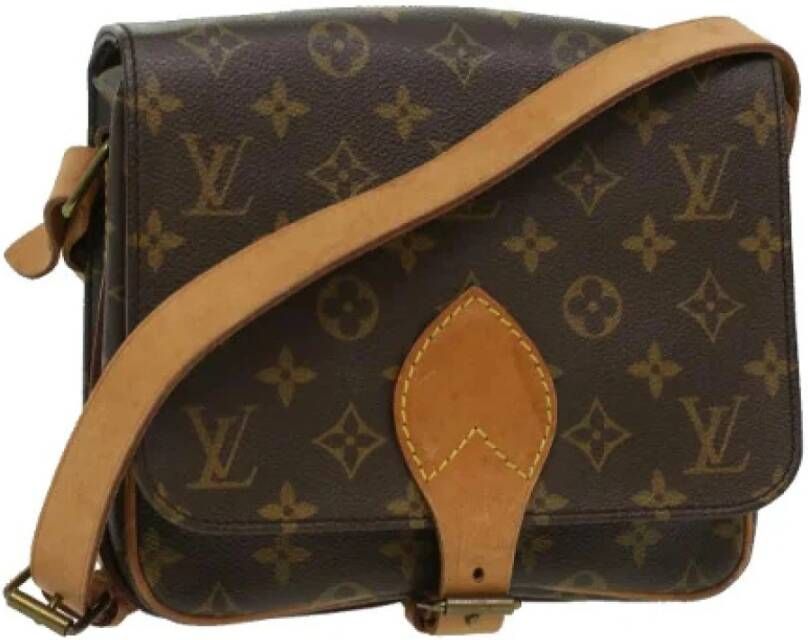 Louis Vuitton Vintage Voldoende schoudertassen Bruin Dames