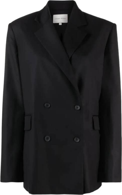 Loulou Studio Blazerjas Zwart Dames