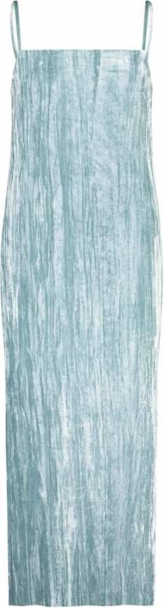 Loulou Studio Elegante Maxi Jurk voor Vrouwen Blue Dames