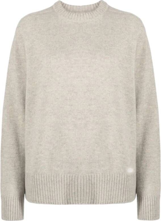 Loulou Studio Round-neck Knitwear Grijs Dames