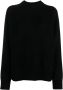 Loulou Studio Round-neck Knitwear Zwart Dames - Thumbnail 1